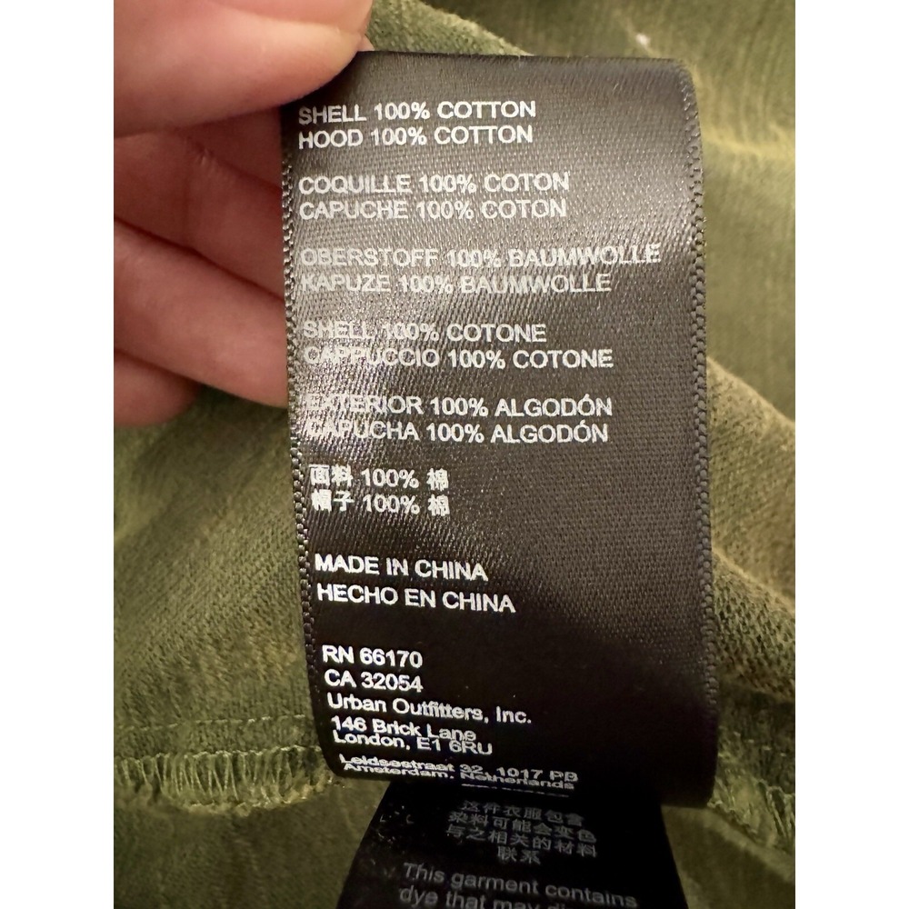 We The Free Utility Jacket Sz XS Oversized Army Anorak Hobo Boho Rugged - Picture 7 of 10